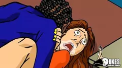 Play Sneaky Interracial Fucking with My Curvy Redhead Teacher Mom during Lunch Break